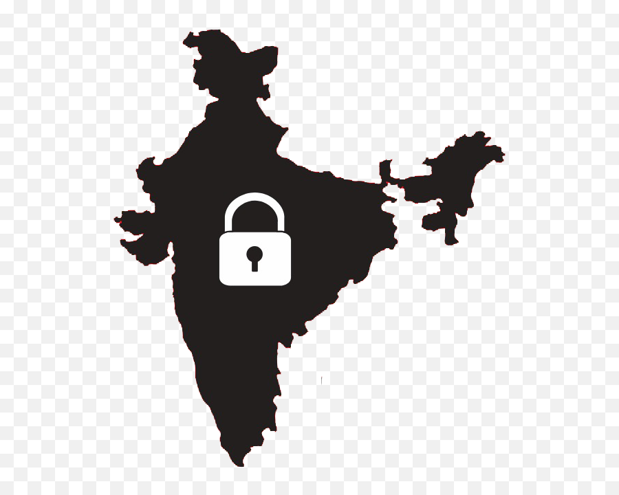 Download Free Lockdown Png Hd Icon Favicon - Vaccines Prevention Is Better Than Cure,India Map Icon