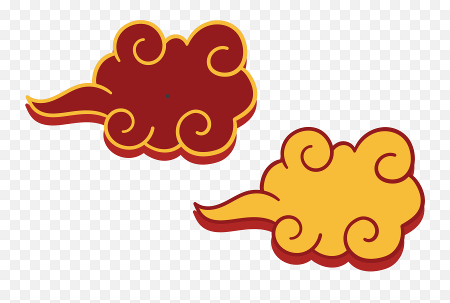 Chineses New Year Cloud Flat Icon Graphic By Soe Image - Dot Png,New Years Icon