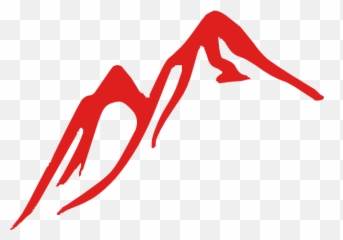 Library Of Red Rock Vector Transparent - Mountain Line Art png
