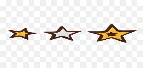 Glitter Stars Assortment - Earring png