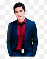 Logan Lerman Clipart Hq Png Image - Navy Blue Suit With Maroon Shirt,Logan Png