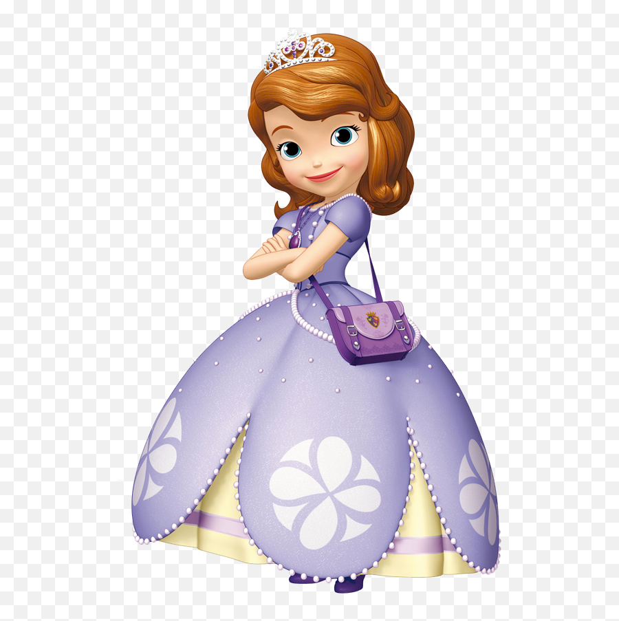 Check Out This Transparent Sofia The First With Shoulder Bag Png