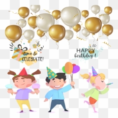 Download Happy Birthday Png Image - Invitation Card To The Little One