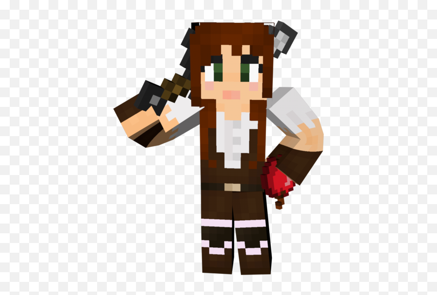 Minecraft Png - Skin Minecraft Girl Animada Png,Minecraft Character Png