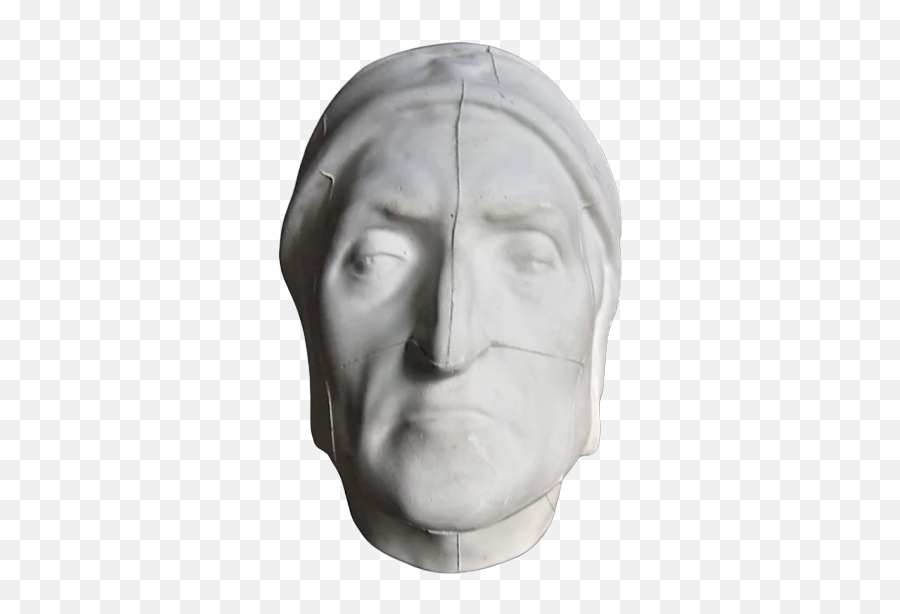 Mortuary Mask Of Dante Alighieri - Bust Png,Dante Png