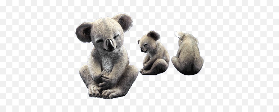 Aussie Productscom Australian Sleeping Koala Garden - Koala Sleeping Transparent Png,Koala Transparent