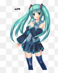 Vocaloid - Miku Hatsune Render Png,Hatsune Miku Png