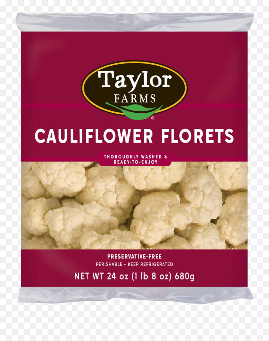 Cauliflower Florets Taylor Farms - Taylor Farms Png,Cauliflower Png
