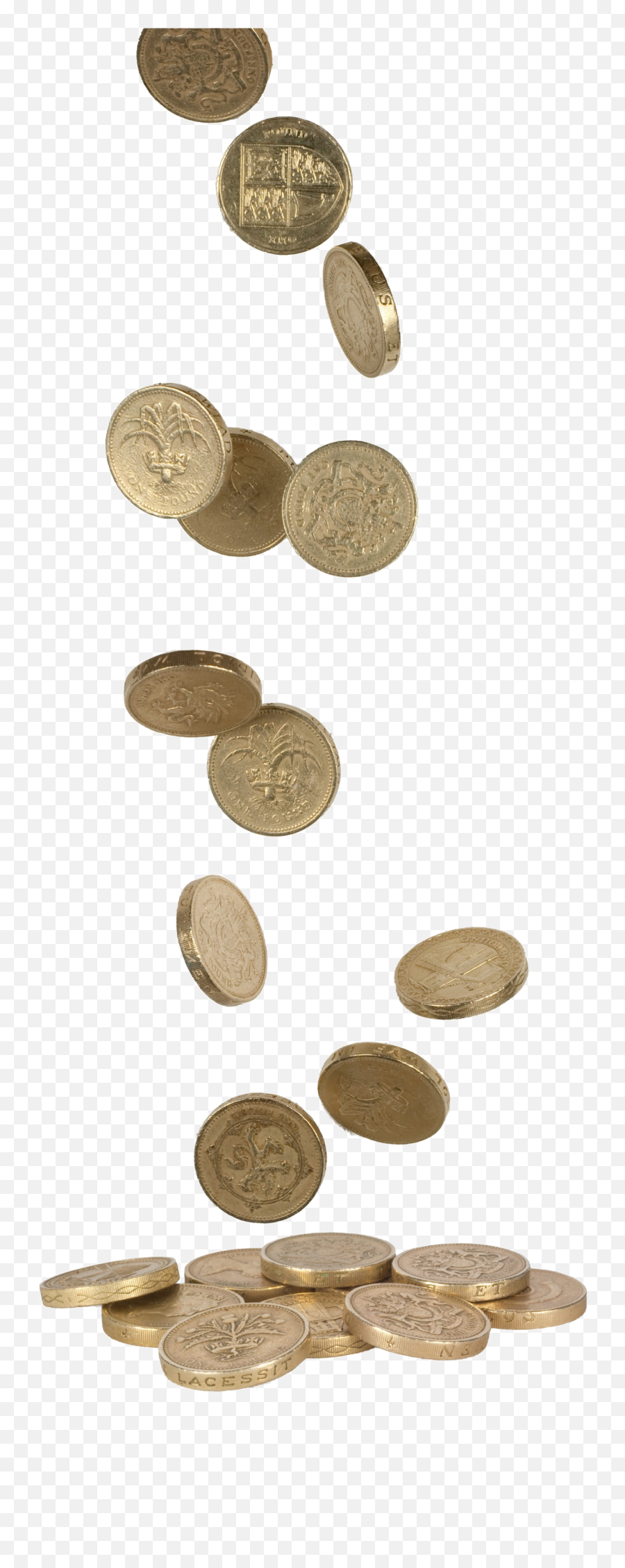Falling Coins Download Png Image - Money Coins Falling Transparent,Nickel Transparent Background