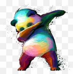Download Panda Dabbing - Dabbing Panda Background Png,Dabbing Png