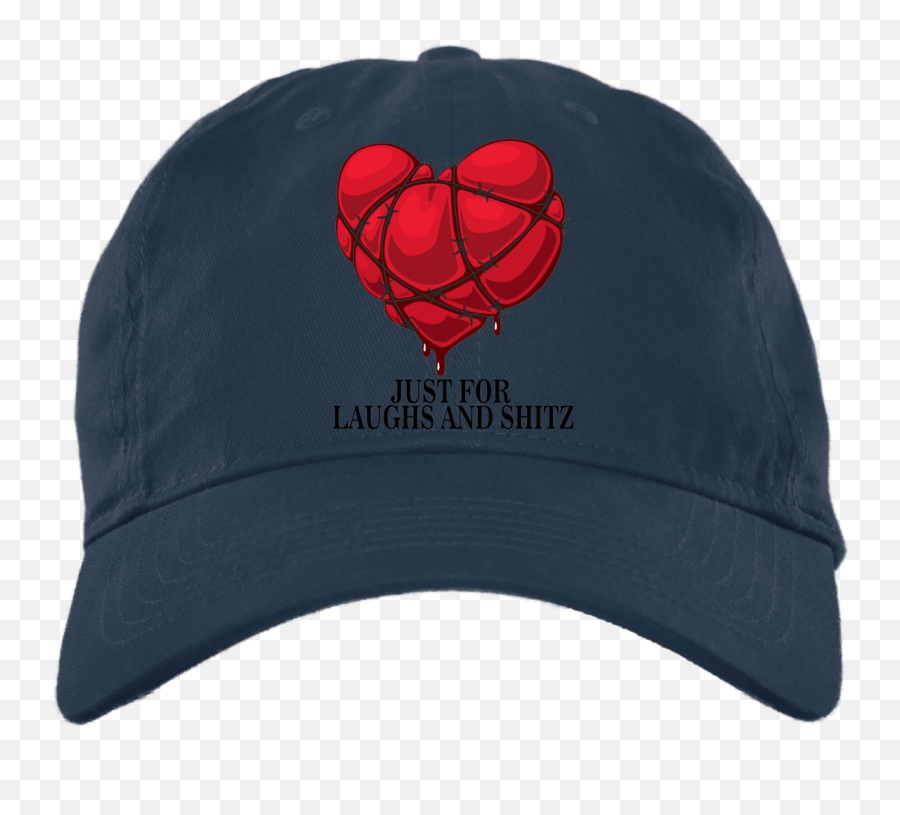 Black Print Twill Unstructured Dad Cap - Baseball Cap Png,Bloody Heart Png