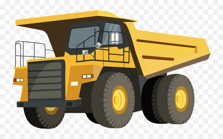Dump Truck Clipart - Construction Equipment Png,Dump Truck Png
