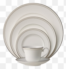 Platinum Beaded Pearl 5 - Piece Place Setting Coffee Cup Png,Place Setting Png