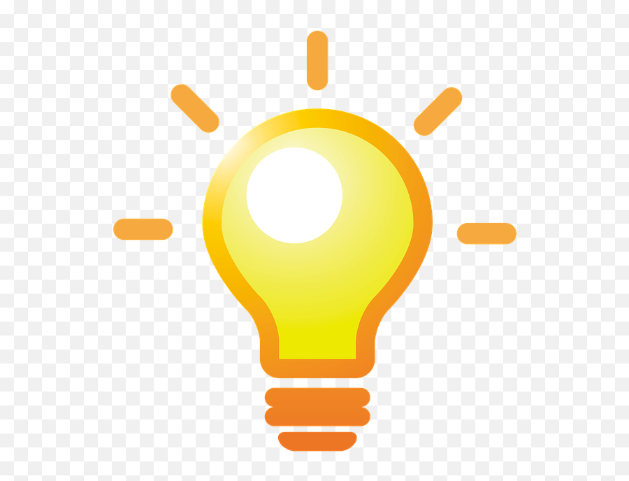 Light Bulb Idea - Lamp Png,Idea Light Bulb Png