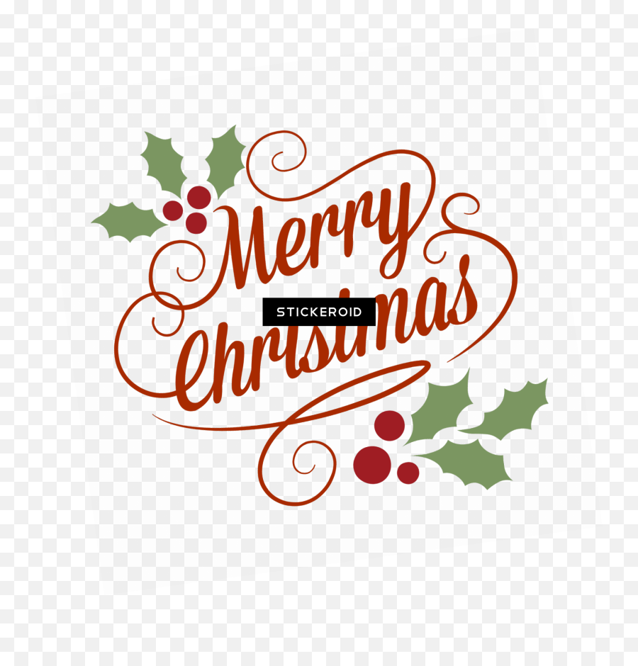 Merry Christmas Cake Toppers Png Image - Merry Christmas Toppers,Merry Christmas Sign Png