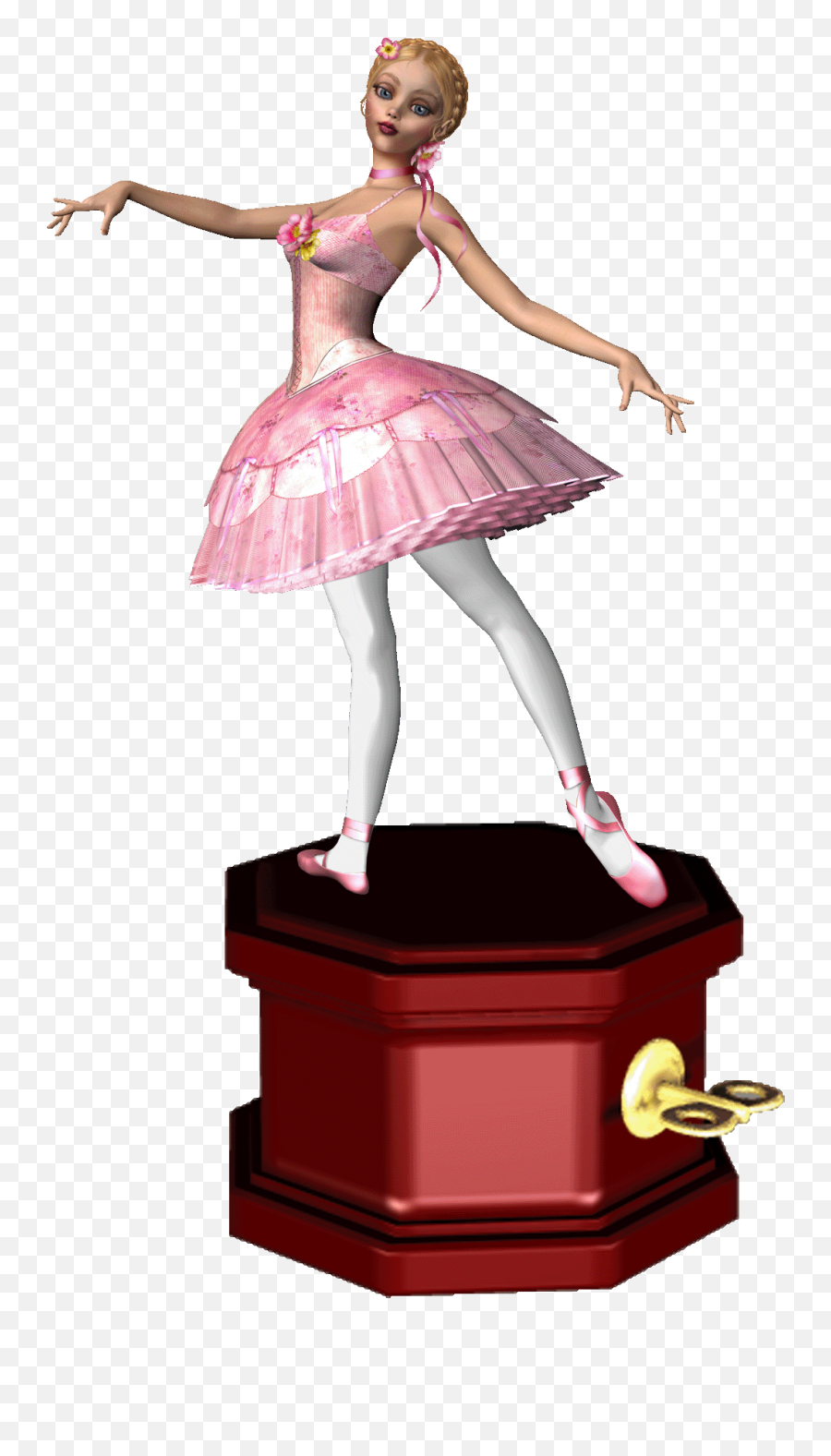Music Box Ballerina Clipart - Png Download Full Size Ballerina Music Box Doll,Ballerina Png