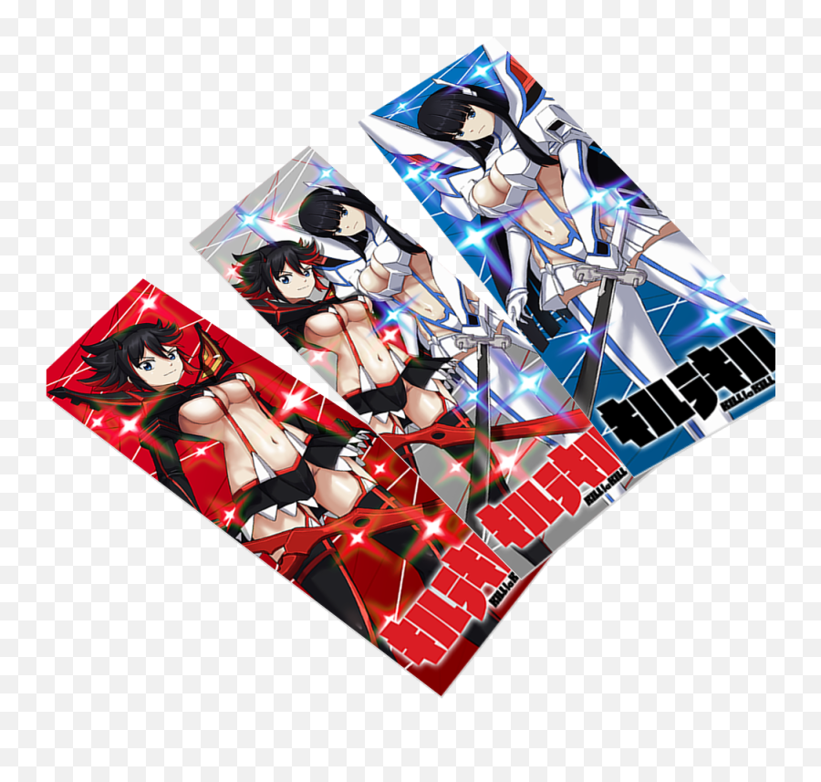 Kill La V2 Kiryuuin Satsuki U0026 Ryuuko Matoi Slap And - Graphic Design Png,Ryuko Matoi Png