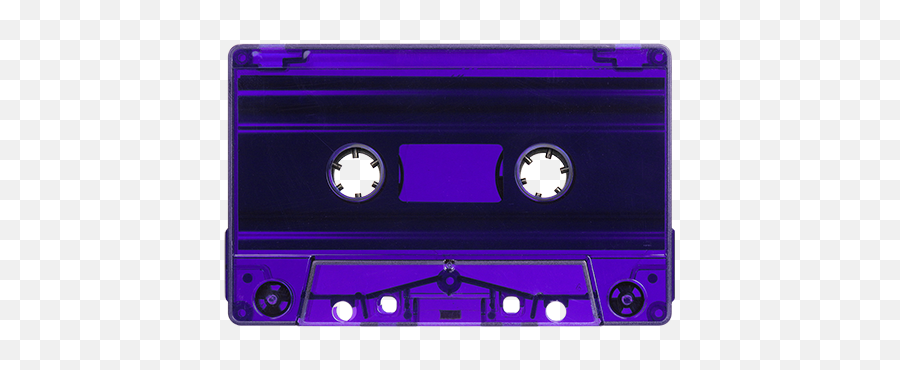 Cassette Shell Color Selection - Clear Purple Cassette Tape Png,Cassette Png