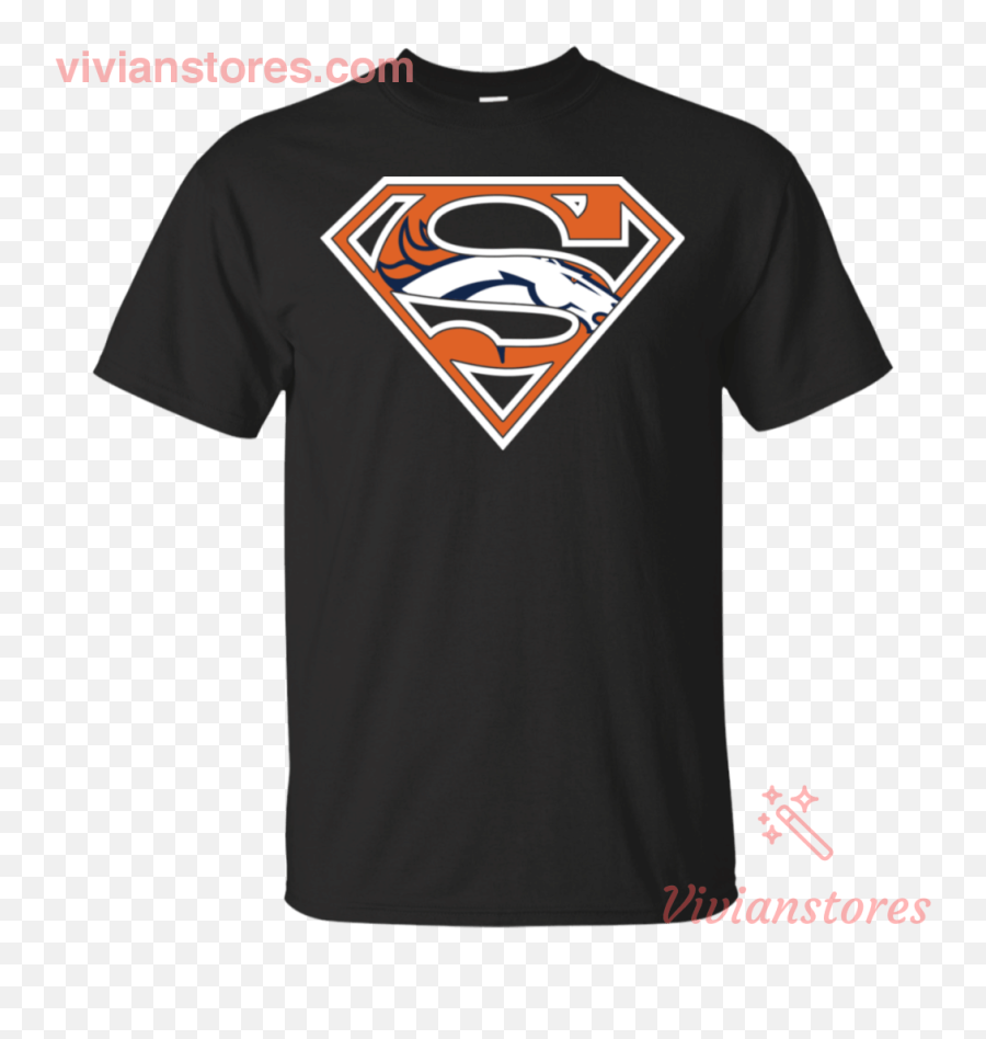 Superman Broncos Logo Parody Football Team T - Shirt Ggg Air Jordan Shirt Png,Broncos Logo Image