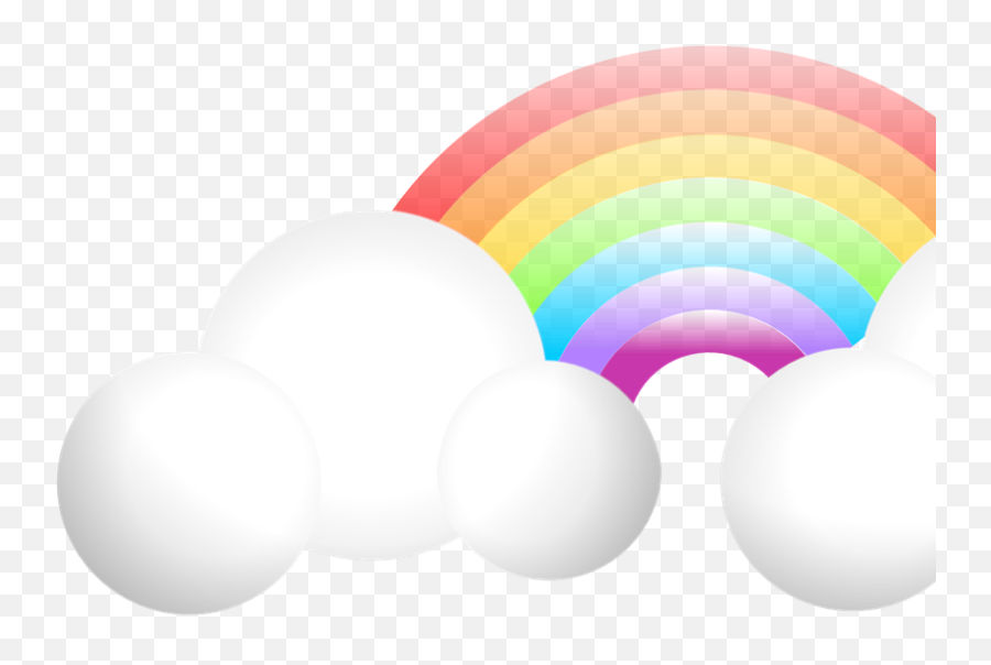 Cloud Rainbow Svg Vector Clip Art - Svg Clipart Rainbow Clip Art Png,Rainbow Clipart Transparent