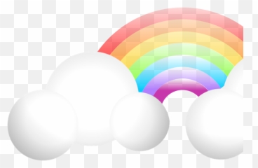 Cloud Rainbow Svg Vector Clip Art - Clipart Art png