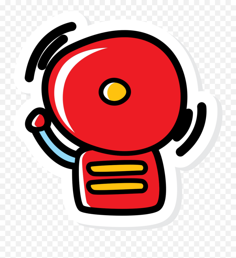 Free Fireman Bell Png With Transparent Background - Dot,Bell Transparent