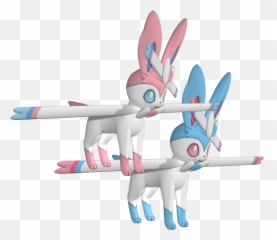 700 Sylveon - Pokemon T Pose Models Png,Sylveon Png