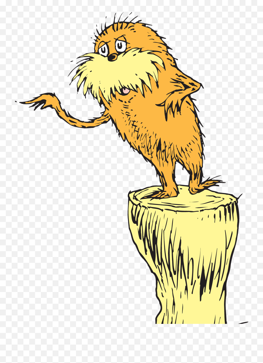 Download Clipart Resolution - Lorax On Tree Stump Png,The Lorax Png
