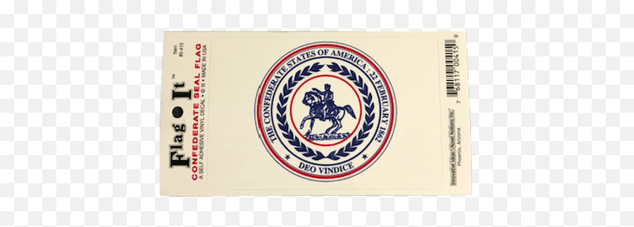 Confederate Punisher Skull Bumper Sticker - The Dixie Shop Confederate States Of America Seal Png,Trump Punisher Logo
