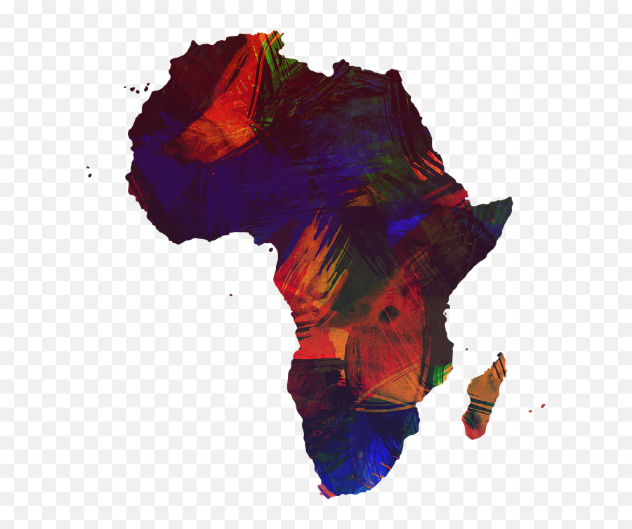 Coar In Africa - Creative Africa Map Png,Africa Png
