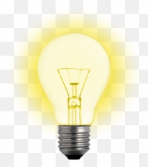 Electric Lighting Incandescent Bulb - Blob png