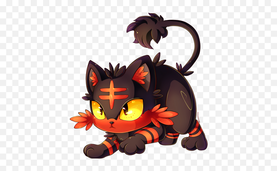 Litten - Litten Is Lit Litrato 40326993 Fanpop Cute Litten Png,Litten Png