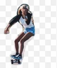 Vans Style For Girls Transparent Cartoon - Jingfm Girls Outfits With Vans Png,Skater Png
