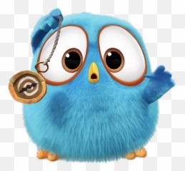 Angry Bird Blue With Pendulum Png Image