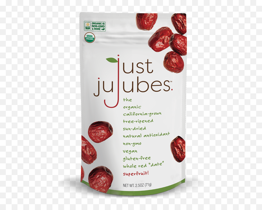 Just Jujubes - The Organic Californiagrown Treeripened Superfood Png,Superfruit Logo