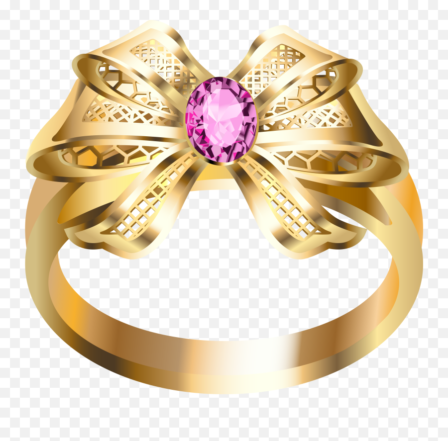 Download Gold Ring With Diamonds Png Image For Free - Ring,Yellow Diamond Png