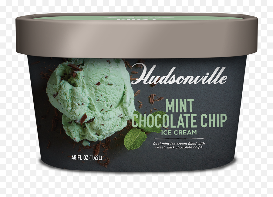Hudsonville Mint Chocolate Chip Ice Cream 48 Fl Oz - Hudsonville Ice Cream Png,Green Tea Ice Cream Icon