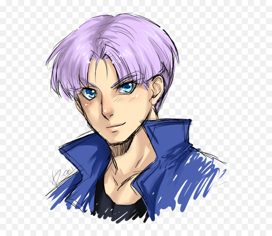 Download Hd Future Trunks By Kiwi San - D4el2zp Dragon Ball Cartoon Png,Future Trunks Png