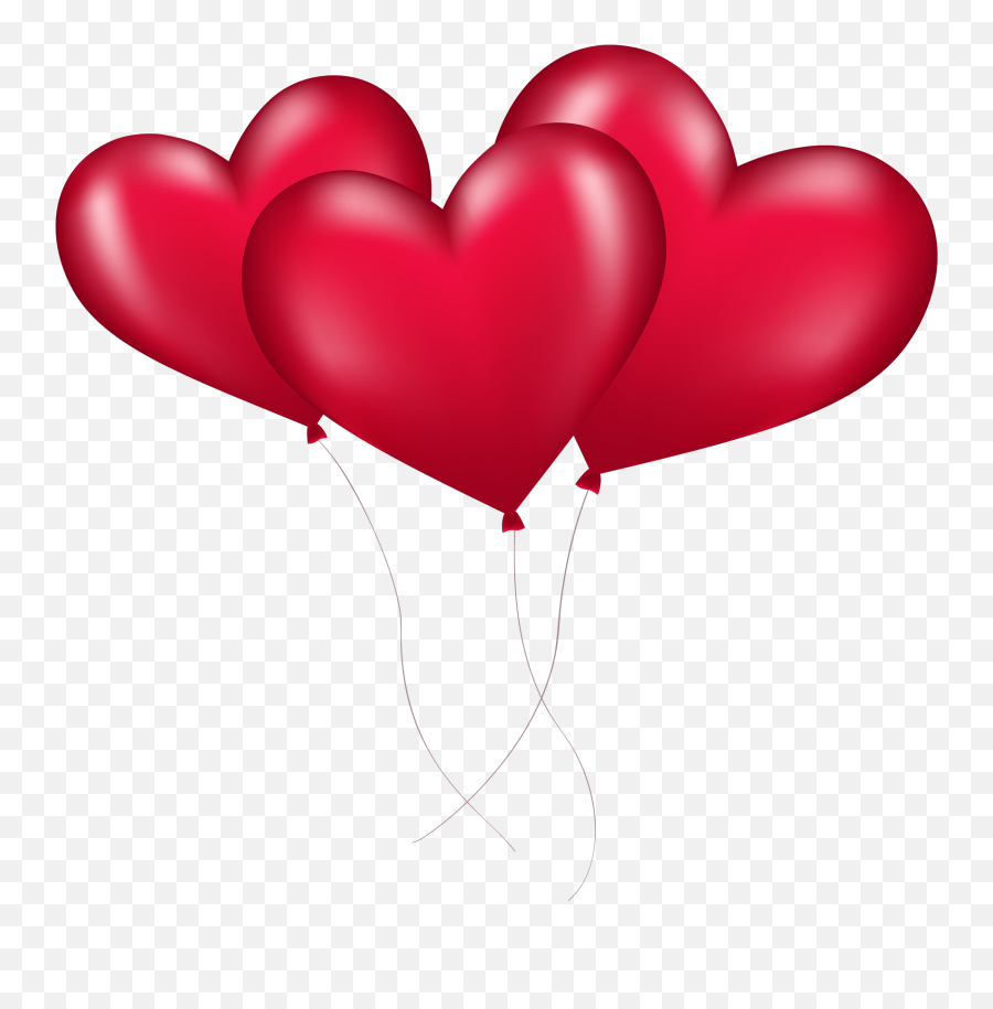 Red Heart Balloon Png Image - Happy Day Gif,Red Heart Png