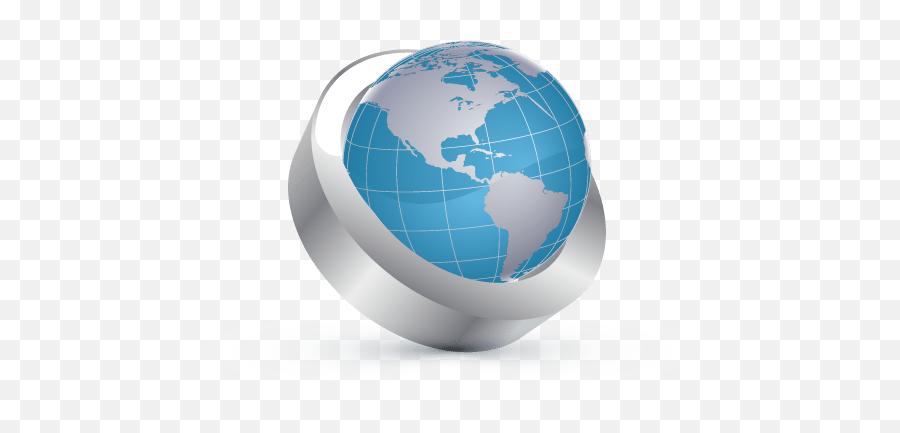 Create A Logo Online - 3d Globe Logo Template Latin American Social Sciences Institute Png,Globe Images For Logo