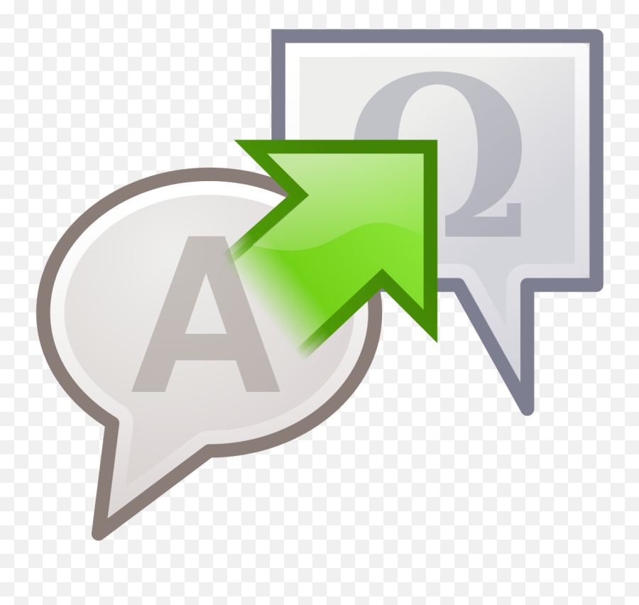 Gtranslator - Vertical Png,Translator Icon