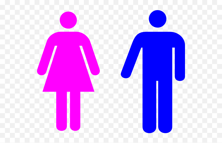 Women And Men Icon - Woman Toilet Man Clipart Png,Men And Women Icon