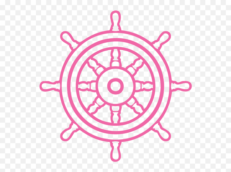 Anchor Wallpaper Lifebuoy Steering Wheels Ship Wheel - Easy Ship Wheel Drawing Png,Ship Wheel Png