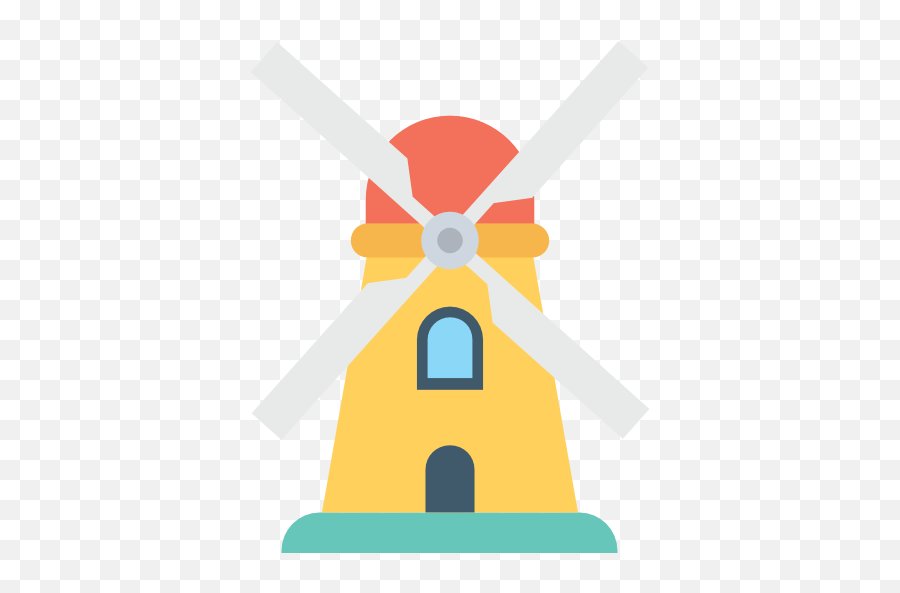 Windmill - Free Technology Icons Vertical Png,Windmill Icon Vector