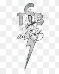 Elvis - Tcb Ornate Womenu0027s TShirt for Sale by Brand A png