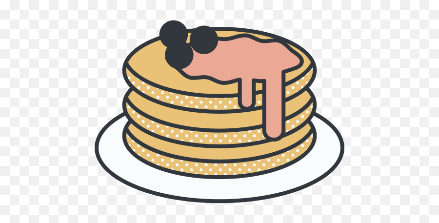 Pancakes - Free Food Icons Kuchen Png,Pancakes Icon
