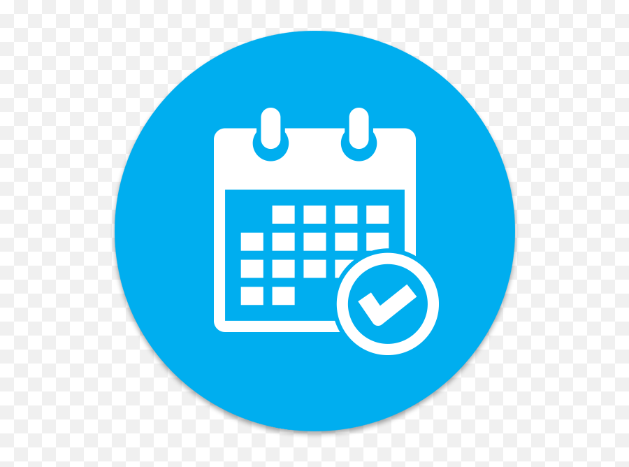 Maxxink - Date Icon Circle Png,Online Appointment Icon
