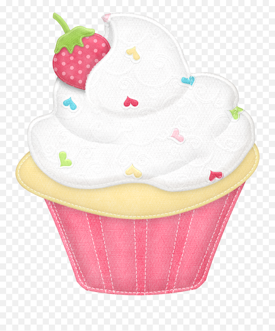 Hey Cupcake Clipart Art Png - Cute Cupcake Clipart Png,Baking Clipart Png