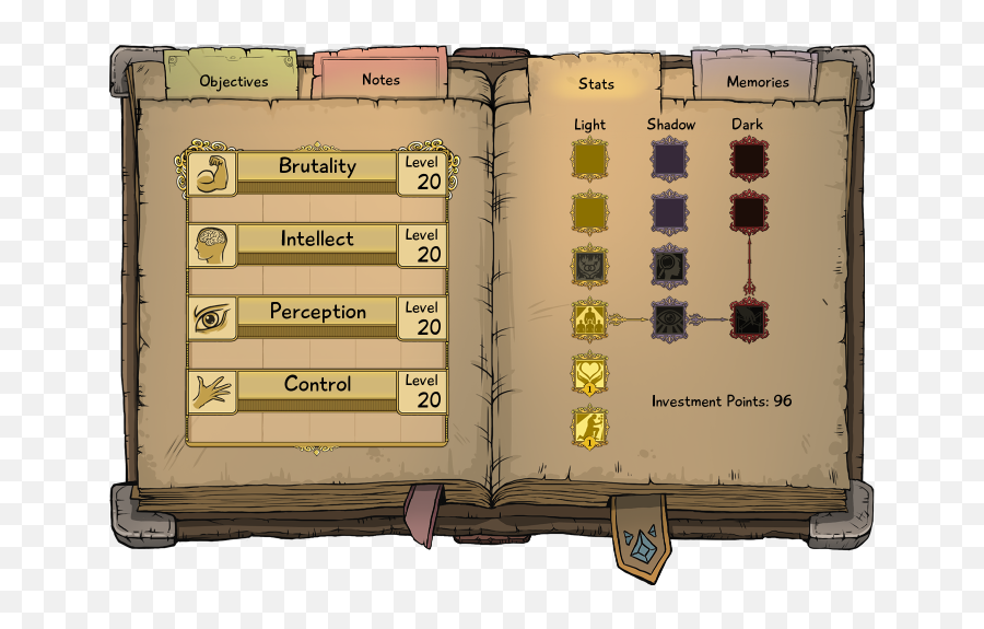 Interface - Innocent Witches Vertical Png,Rpg Inventory Icon