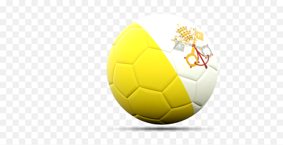 Football Icon Illustration Of Flag Vatican City Png Download